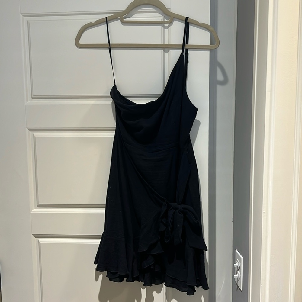 Black cocktail dress